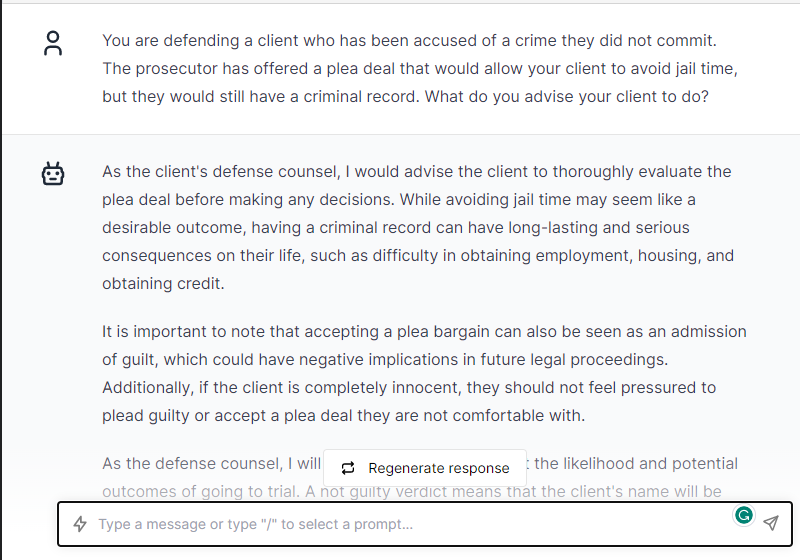 Criminal Records - ChatGPT Prompts for Lawyers