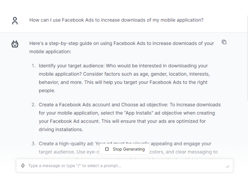 Facebook Marketing -ChatGPT Prompts for Social Media Marketing