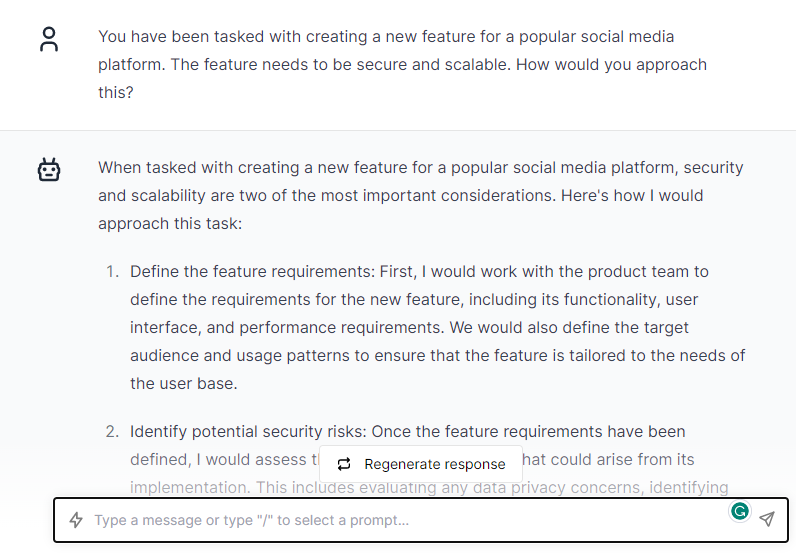 Social Media Platforms - ChatGPT Prompts for Software Developers