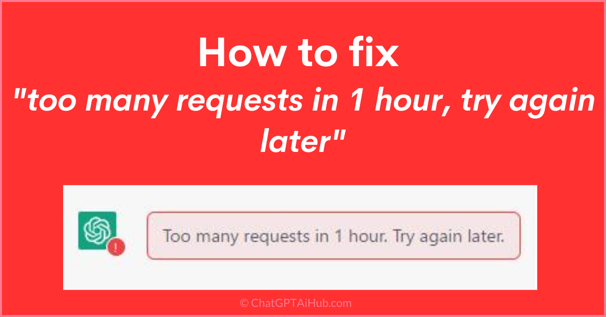 too many requests in 1 hour, try again later
