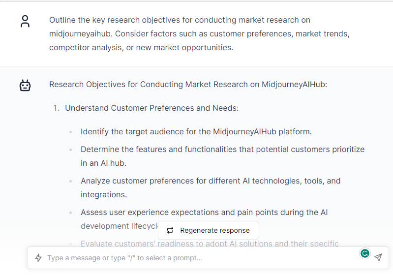 Defining Research Objectives - ChatGPT Prompts
