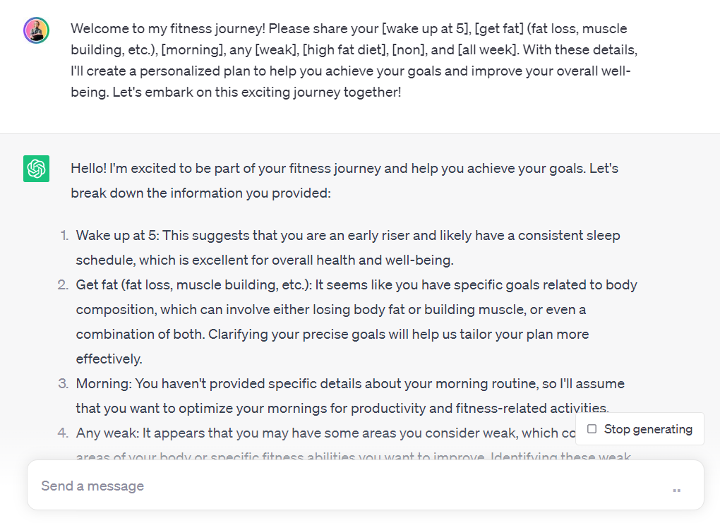 Set Goals - ChatGPT Prompts