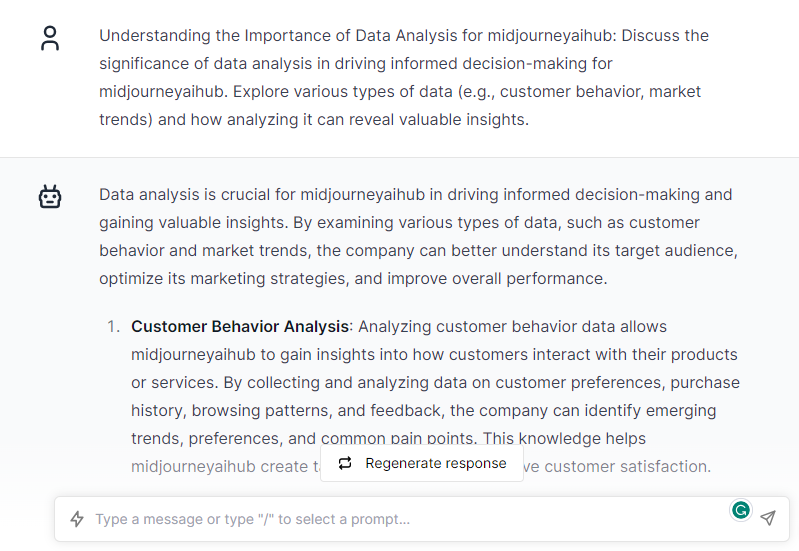 Understanding the Importance of Data Analysis - ChatGPT Prompts