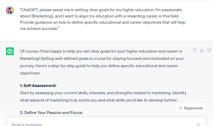 Set Clear Goals