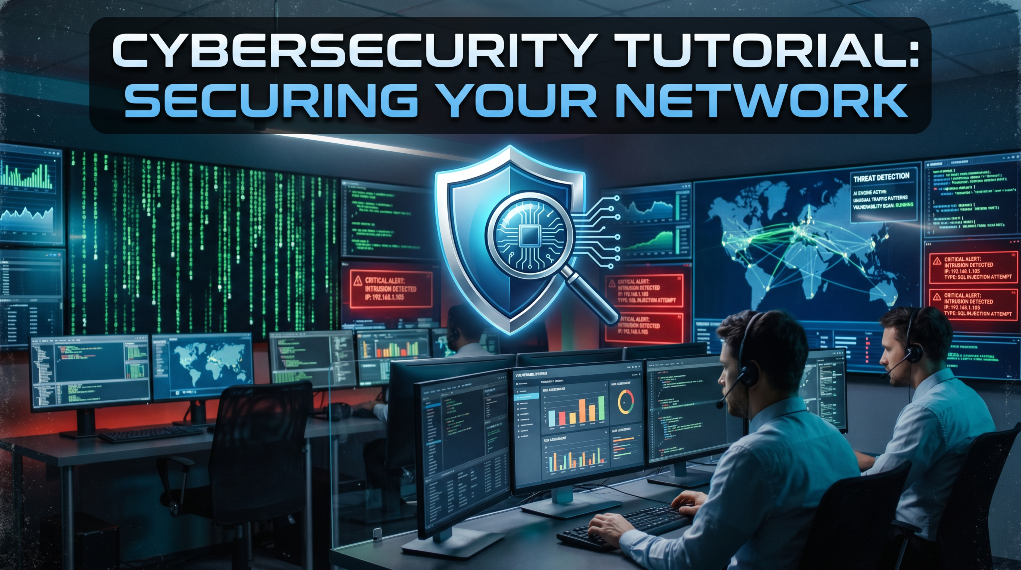 Cybersecurity Vulnerability Scanner Header