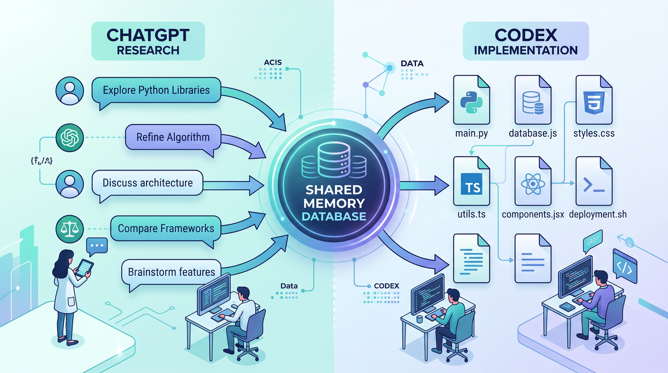 The Complete Guide to ChatGPT and Codex Shared Context: Memory, Projects, and Cross-Platform Workflows - Section 1