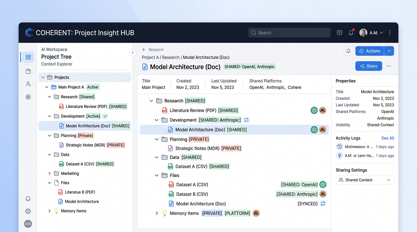 The Complete Guide to ChatGPT and Codex Shared Context: Memory, Projects, and Cross-Platform Workflows - Section 2