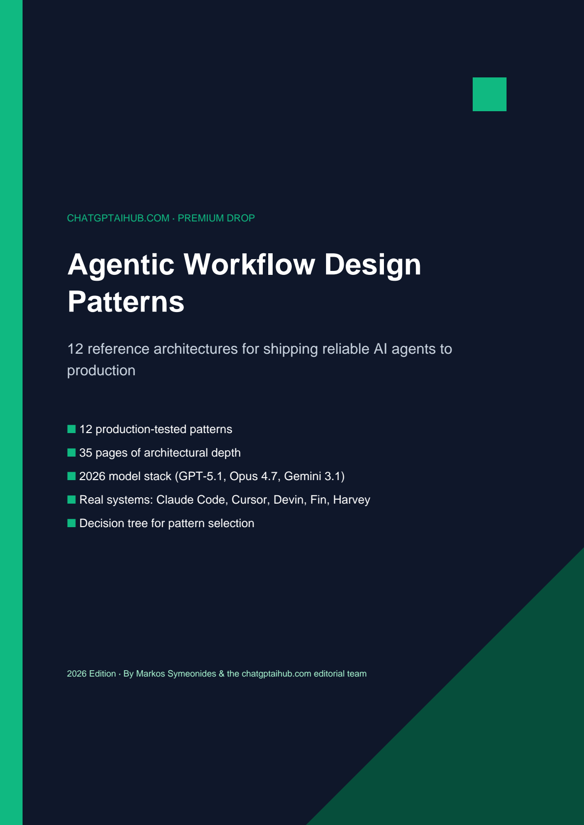 Cover preview — Agentic Workflow Design Patterns